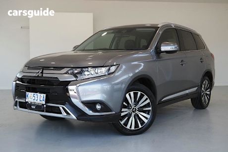 Grey 2020 Mitsubishi Outlander Wagon Ls 7 Seat (Awd)