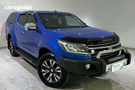 Blue 2019 Holden Colorado Crew Cab Pickup Ltz (4X4)