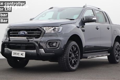 Grey 2020 Ford Ranger Double Cab Pick Up Wildtrak 2.0 (4X4)