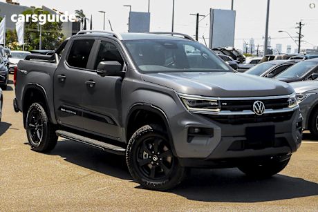 Grey 2025 Volkswagen Amarok Dual Cab Utility Panamericana Tdi600 4Motion