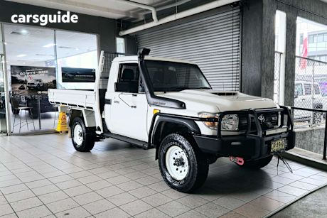 White 2017 Toyota Landcruiser OtherCar WORKMATE