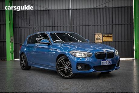 Blue 2019 BMW 118I Hatchback M Sport