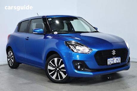 Blue 2020 Suzuki Swift Hatchback Glx Turbo