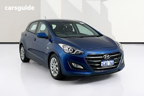 Blue 2016 Hyundai I30 Hatchback Active