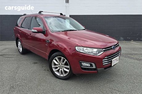 Red 2014 Ford Territory Wagon Ts (4X4)