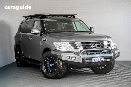 Grey 2019 Nissan Patrol Wagon Ti (4X4)
