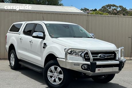 White 2019 Ford Ranger Double Cab Pick Up Xlt 3.2 (4X4)