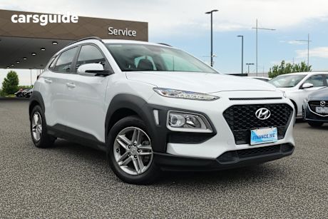 White 2020 Hyundai Kona Wagon Active (Fwd)