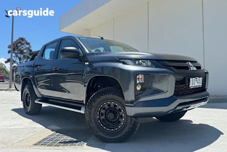 Grey 2019 Mitsubishi Triton Double Cab Pick Up Glx Plus (4X4)