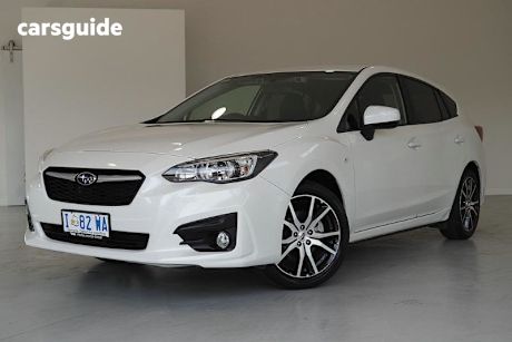 White 2019 Subaru Impreza Hatchback 2.0I (Awd) Limited Edition