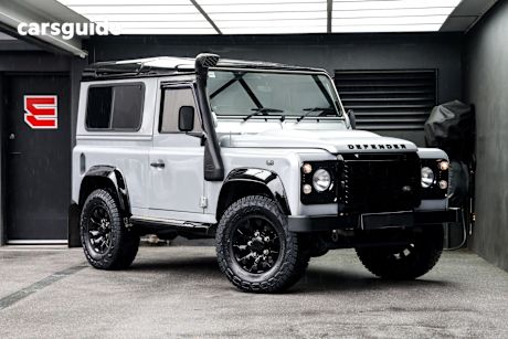 Silver 2014 Land Rover Defender SUV 90 MY14