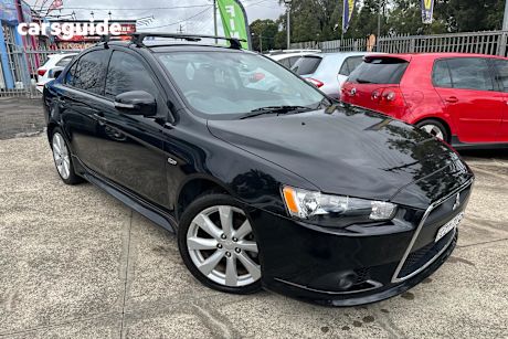 Black 2014 Mitsubishi Lancer Sedan XLS CJ MY15