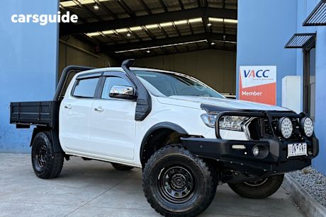 White 2021 Ford Ranger Double Cab Pick Up Xlt 3.2 (4X4)