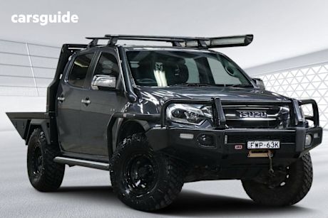 Grey 2019 Isuzu D-MAX Crew Cab Utility Ls-U (4X4)