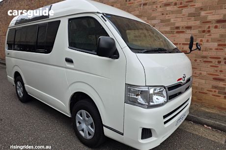 White 2012 Toyota HiAce Commercial 4WD LWB KDH206