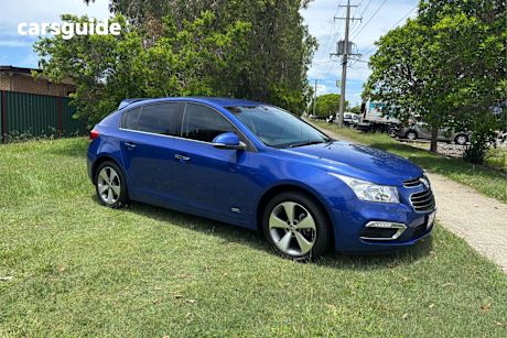 Blue 2016 Holden Cruze Hatchback Z-Series