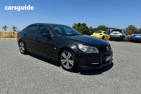 Black 2014 Holden Commodore Sedan Sv6