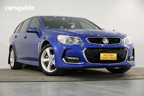 Blue 2015 Holden Commodore Sportswagon Sv6