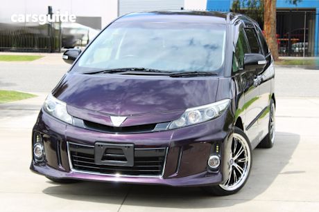 Purple 2014 Toyota Estima OtherCar AREAS