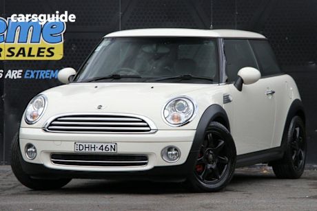 White 2008 Mini Hatch Hatch COOPER F