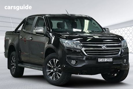 Black 2018 Holden Colorado Crew Cab Pickup Ltz (4X4)