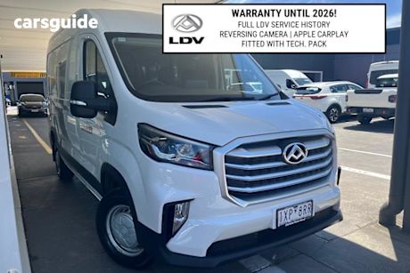 White 2023 LDV Deliver 9 Van Mwb Mid Roof