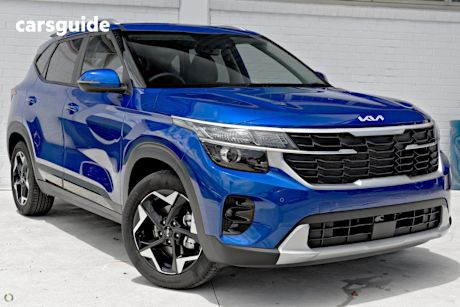 Blue 2025 Kia Seltos Wagon Sport+ (Fwd)