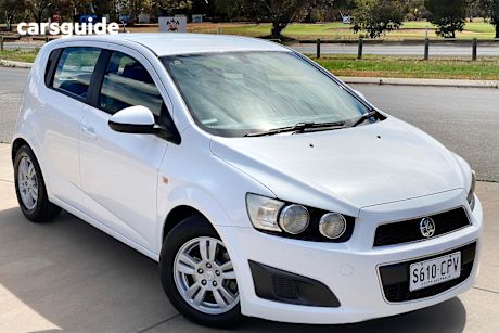 White 2012 Holden Barina Hatchback Cd