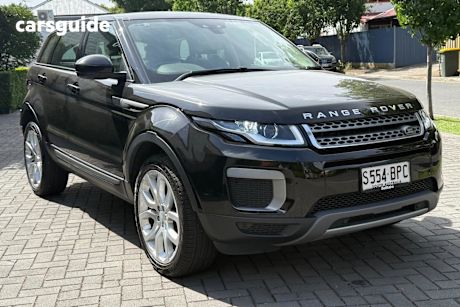 Black 2017 Land Rover Range Rover Evoque Wagon Td4 150 Se