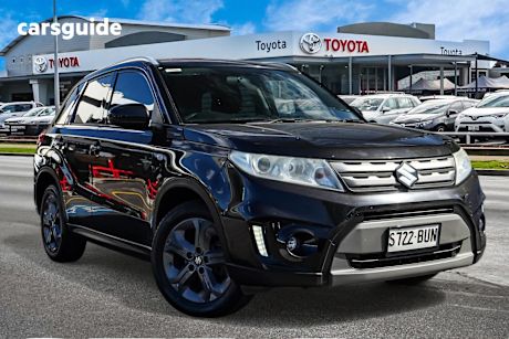 Black 2016 Suzuki Vitara Wagon Rt-S