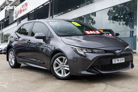 Grey 2021 Toyota Corolla Hatchback Ascent Sport Hybrid
