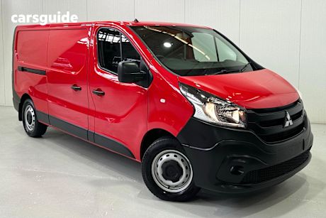 Red 2020 Mitsubishi Express Van Glx Lwb