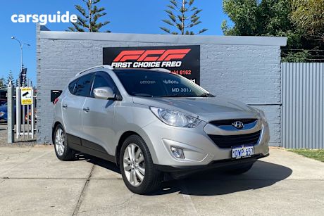 Silver 2011 Hyundai IX35 Wagon Highlander (Awd)