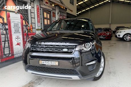 Black 2019 Land Rover Discovery Sport Wagon Td4 (132Kw) Hse Awd