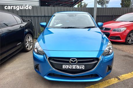 Blue 2018 Mazda 2 Hatchback Neo