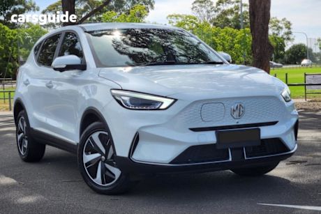 White 2023 MG ZS EV Wagon Excite