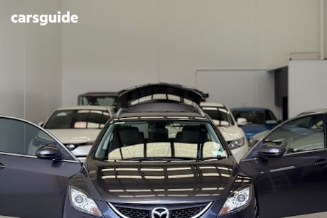 Grey 2012 Mazda 6 Wagon Touring