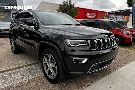 Black 2019 Jeep Grand Cherokee Wagon Limited (4X4)
