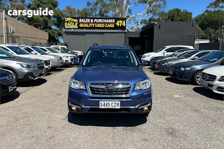 Blue 2017 Subaru Forester Wagon 2.5I-L