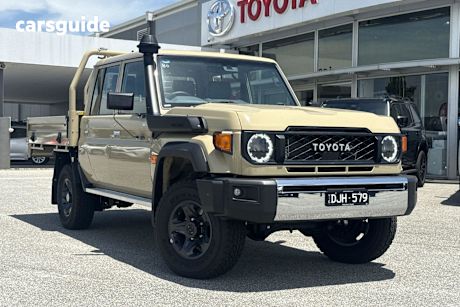 Grey 2024 Toyota Landcruiser Double Cab Chassis Lc79 Gxl + Diff Locks