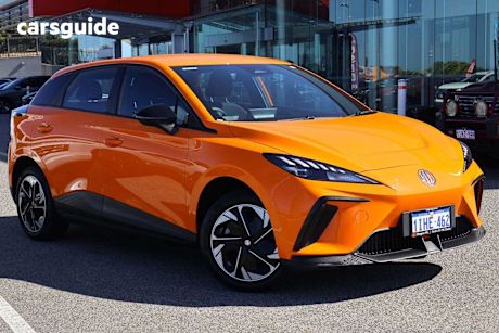 Orange 2024 MG MG4 Hatchback Excite 51