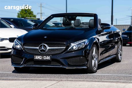 Black 2017 Mercedes-Benz C200 Cabriolet