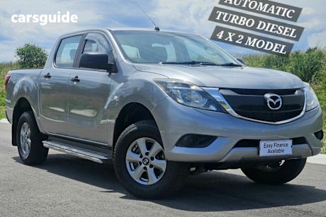 Grey 2016 Mazda BT-50 Dual Cab Utility Xt (4X2)