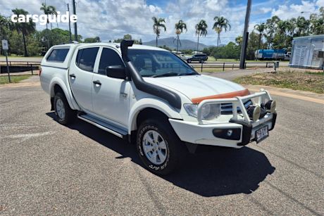 White 2012 Mitsubishi Triton Double Cab Utility Glx (4X4)