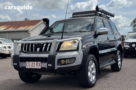 Black 2007 Toyota Landcruiser Prado Wagon Gxl (4X4)