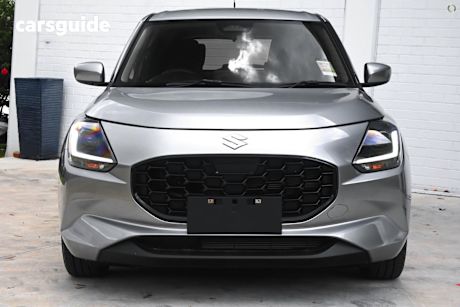 Silver 2025 Suzuki Swift Hatchback Hybrid Plus