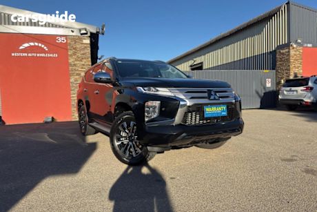 Black 2024 Mitsubishi Pajero Sport SUV 2024 MITSUBISHI PAJERO SPORT QF EXCEED BLACK 8 SPEED SPORTS AUTOMATIC WAGON