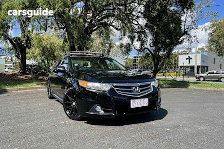 Black 2008 Honda Accord Euro Sedan Luxury Navi