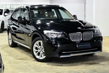 Black 2010 BMW X1 SUV XDRIVE 25I E84