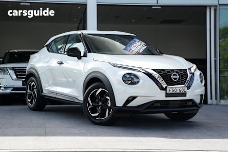 White 2025 Nissan Juke Hatchback St+
